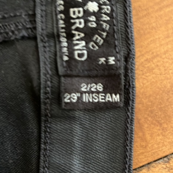 LUCKY Brand Charlie Skinny, black pants, cool texture, in very good condition - Picture 8 of 8